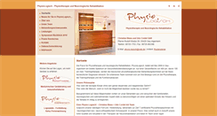 Desktop Screenshot of logisch-physio.de